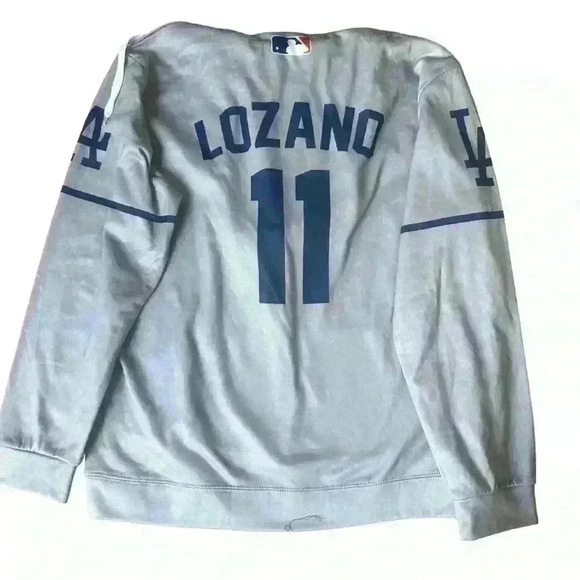 LA Dodgers Custom ZooTod Bear Lozano Sweatshirt Size XL - Picture 5 of 5